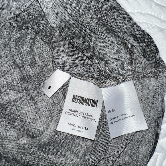 Reformation Snake Skin Tee - Picture 3 of 3